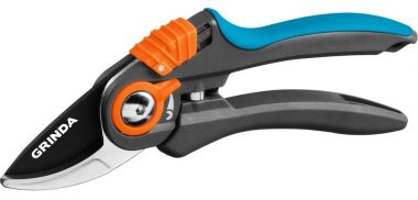 423459 — P59 секатор с двухкомпонентными рукоятками  плоскостной  210 мм  GRINDA PROLINE GRINDA