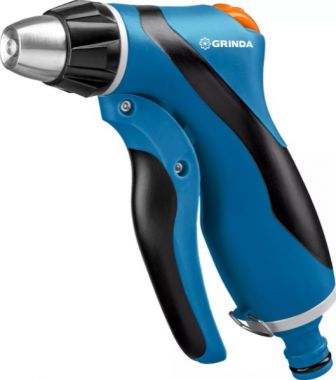 429121 — GRINDA PROLINE FR, плавная регулировка, курок сзади, пистолет поливочный, двухк GRINDA