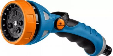 429150 — Режимов пистолет поливочный еталлический с GRINDA