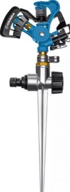 429311 — GRINDA PROLINE RI2, 490 м2 полив, на пике, с адаптером, распылитель импульсный, GRINDA