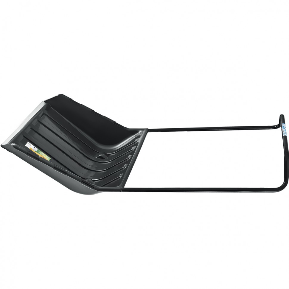 61559 — Скрепер для снега 640 х 700 х 1520 мм, 2 части, ковш с колесами, ручка LUXE. PALISAD