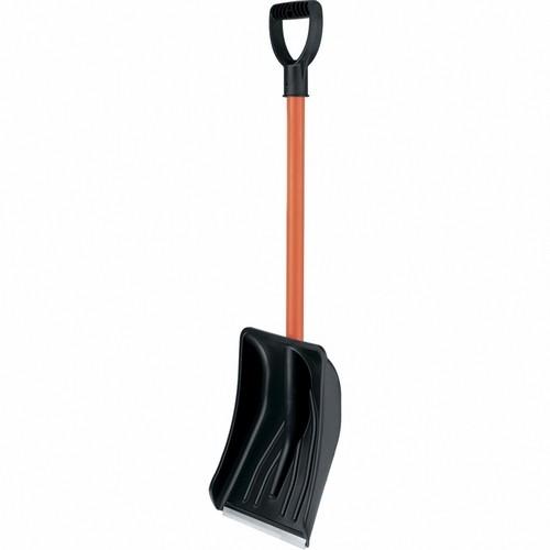 61586 — Лопата автомобильная, алюминиевый черенок, алюминиевая окантовка, V-образная пласт. ручка, 890 мм. Stels STELS