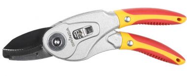 8423031Z01 — Секатор трансформер  2 положения: плоскостной и контактный  с алюминиевыми рукоятками  185мм  GRINDA GRINDA