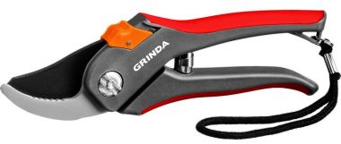 8423102Z02 — Секатор с двухкомпонентными рукоятками плоскостной GRINDA