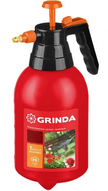 8425057Z02 — GRINDA PS1 опрыскиватель 1 л, ручной, помповый, колба из полиэтилена GRINDA