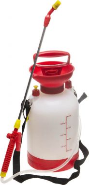 8425114Z01 — Опрыскиватель садовый GRINDA AQUA SPRAY  широкая горловина  устойчивое дно  алюминиевый удлинитель  4л GRINDA