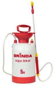 8425117Z01 — Опрыскиватель садовый GRINDA AQUA SPRAY  широкая горловина  устойчивое дно  алюминиевый удлинитель  8л GRINDA
