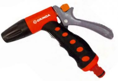 8427186 — GRINDA TR, плавная регулировка, курок сзади, пистолет поливочный, пластиковый с GRINDA