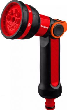 8427188 — Режимов пистолет поливочный двухкомпонентный с регулятором напора GRINDA