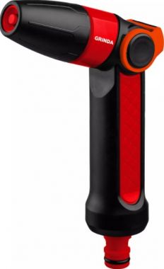 8427189 — GRINDA NR, плавная регулировка, пистолет поливочный двухкомпонентный с регулято GRINDA