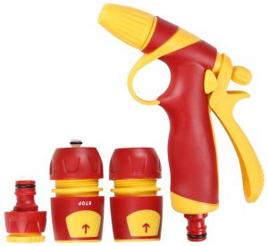 8427385Z01 — Набор GRINDA CLASSIC QUICKCONNECTION SYSTEM поливочный: пистолетраспылитель  2 соеденителя  адаптер внешний GRINDA