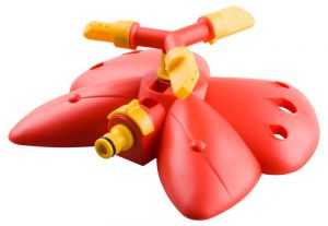 8427605 — Распылитель круговой GRINDA  пластмассовый  на подставке  тип бабочка  3 сопла GRINDA