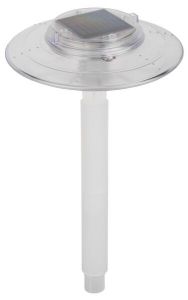 843631 — Подсветка фонтанов и водоемов на солнечных батареях со штырем  белый светодиод  2 акк. NICD 1  2в  600мач GRINDA