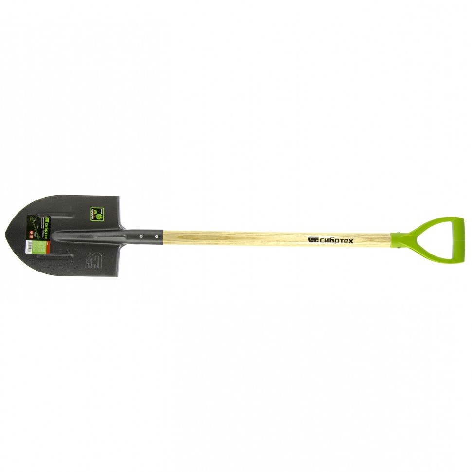 61479 — Лопата штыковая, деревянный черенок СИБРТЕХ