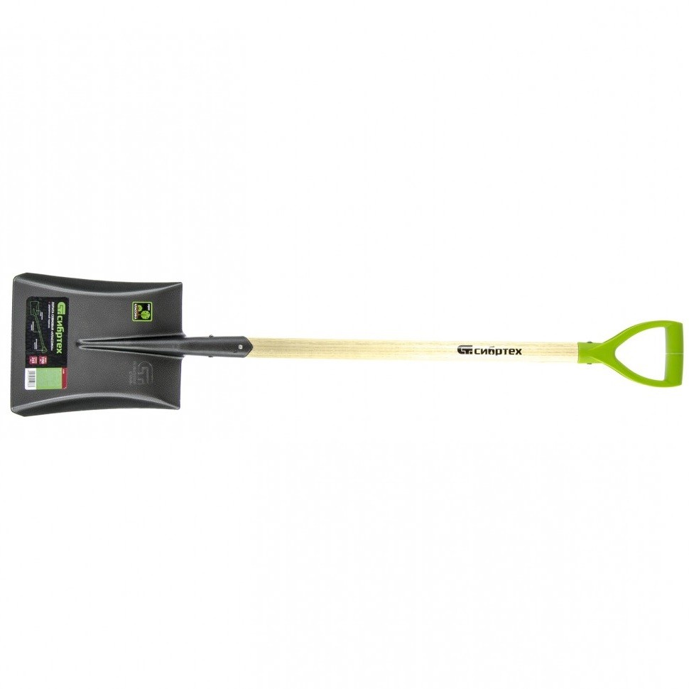 61480 — Лопата совковая, деревянный черенок СИБРТЕХ