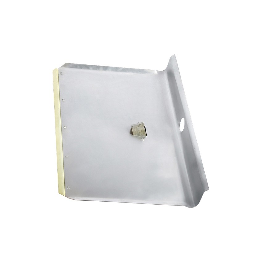 61543 — Лопата тротуарная 400х400х1,5мм,без черенка(алюминий) СИБРТЕХ