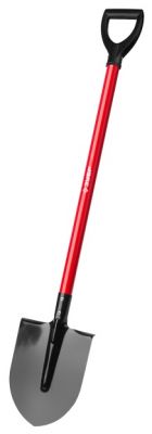 39522 — Лопата мастер штыковая  лко  стальной черенок  с рукояткой  зубр ЗУБР