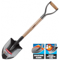 439507Z01 — Лопата беркут штыковая  деревянный черенок  с рукояткой  зубр ЗУБР