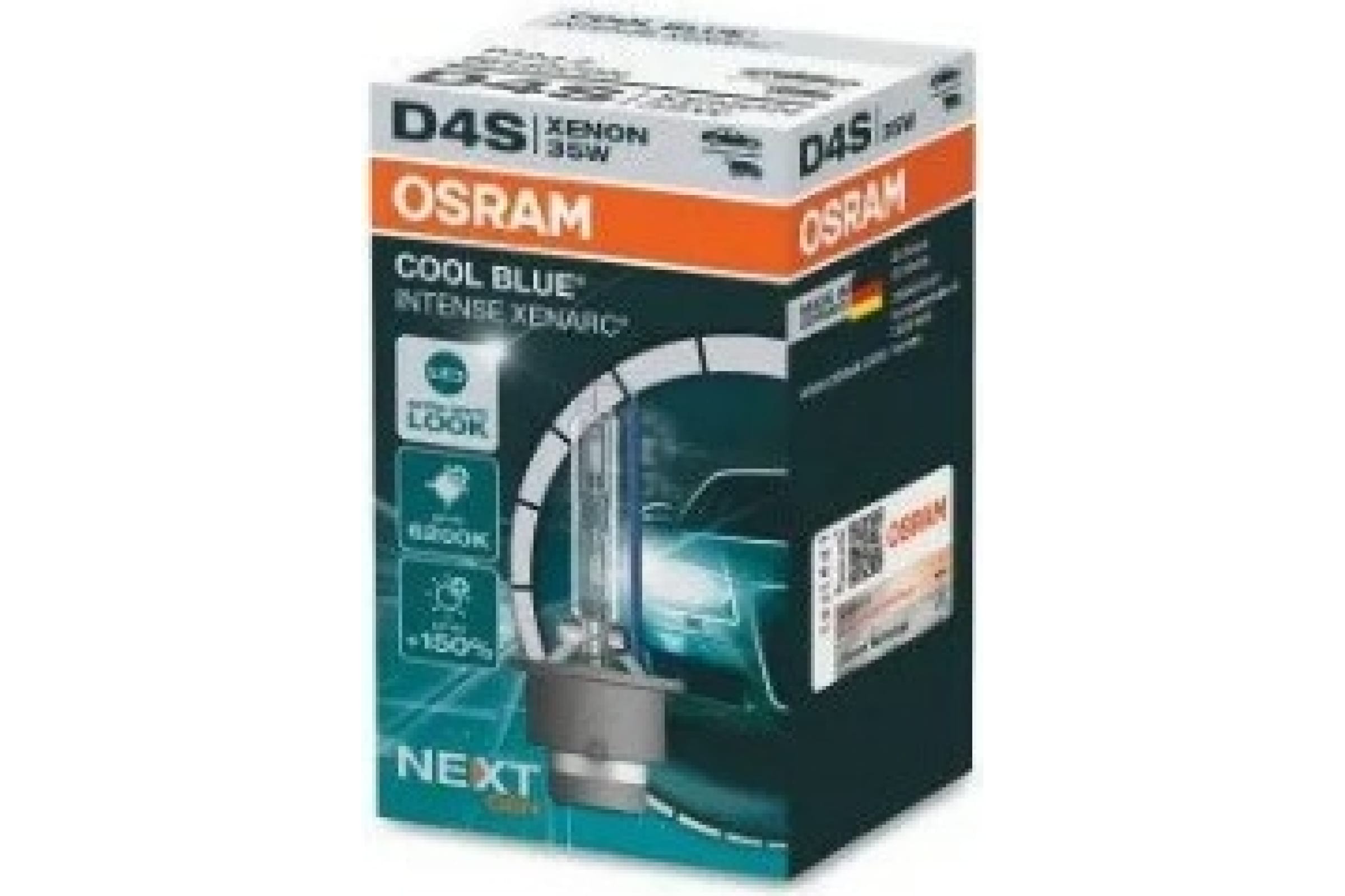 66440CBN — Лампа D4S 35W XENARC COOL BLUE INTENSE (next generation) 6200K, картон 1шт. OSRAM
