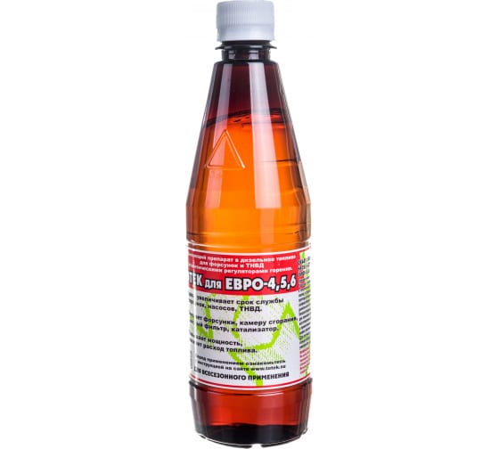 EU05250 — Смазывающая присадка для дт тотек евро4/5/д на 250 л, 0.5 л EU05250 ТОТЕК