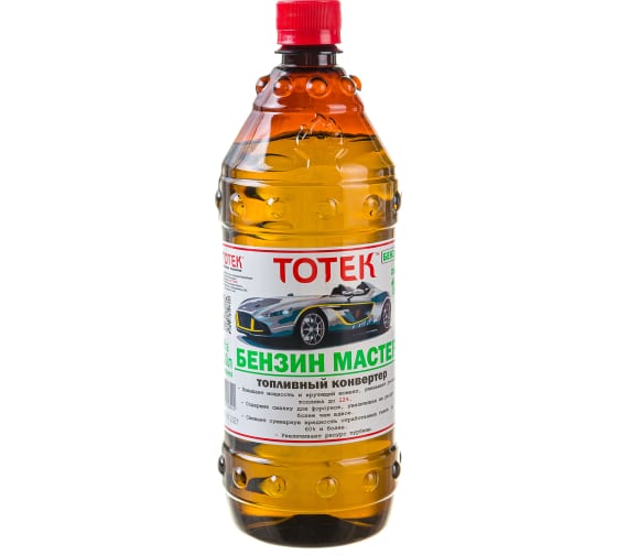 BM001P — Присадка для бензина комплексная на 100 л тотек бензин мастер 1л. пэт BM001P ТОТЕК