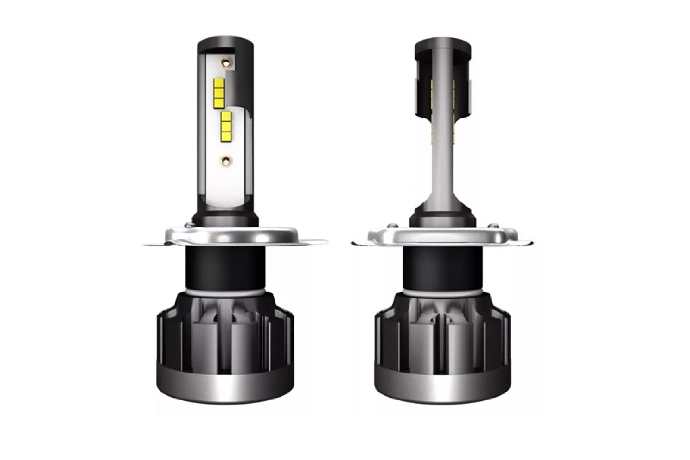 H4Х1 — Лампа головного света TORINO AUTO со светодиодами 2 шт. CREE 60W6000LM 932V без вентилятора H4х1 TORINO