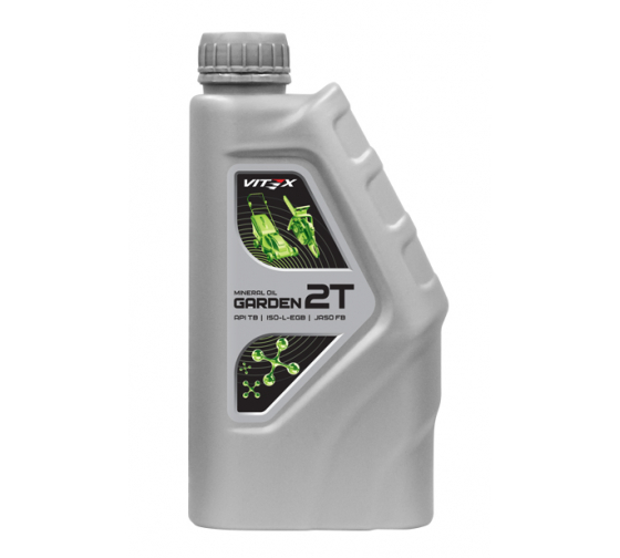 V334401 — Масло VITEX GARDEN 2T API TC ISOLEGB, JASO FB моторное минер (1л) VITEX