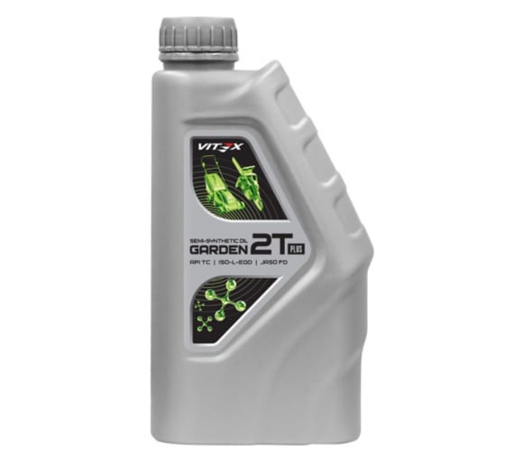V334301 — Масло моторное полусинтетическое Vitex Garden 2Т Plus API TC, 1л VITEX