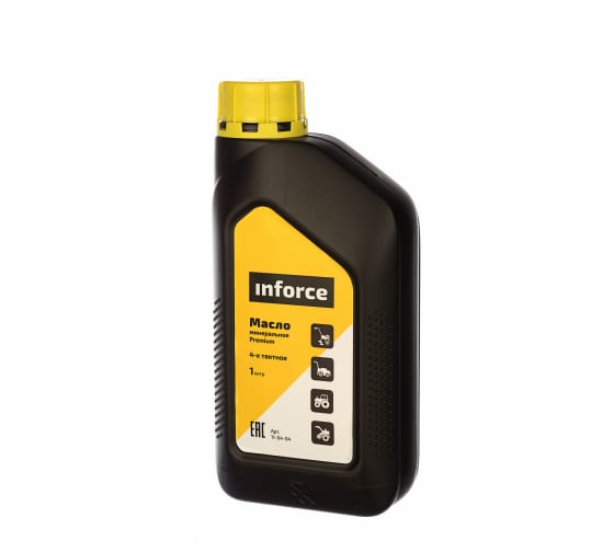 110404 — Масло минеральное PREMIUM 4х тактное (1 л) INFORCE 110404 INFORCE