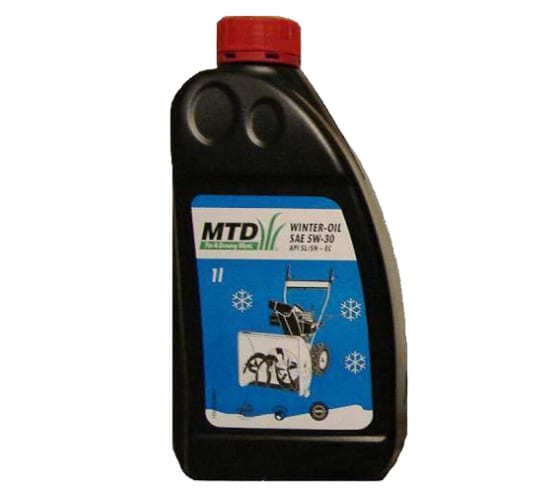 19601009 — Масло зимнее SAE 5W30 (1 л) для 4х тактных двигателей MTD 19601009 MTD