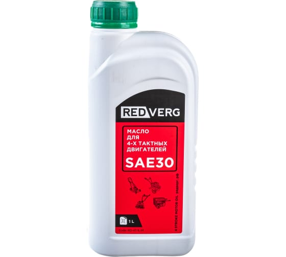 5017607 — REDVERG масло 4такт SAE 30 1л 5017607 REDVERG