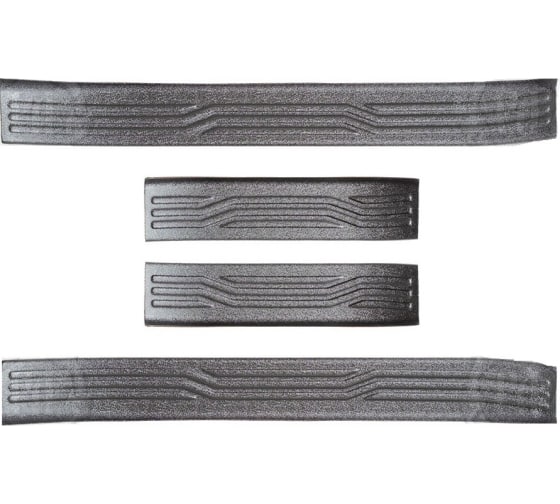 N201302 — Накладки на внутренние пороги дверей русская артель для KIA SOUL 2019 гв N201302 РУССКАЯ АРТЕЛЬ