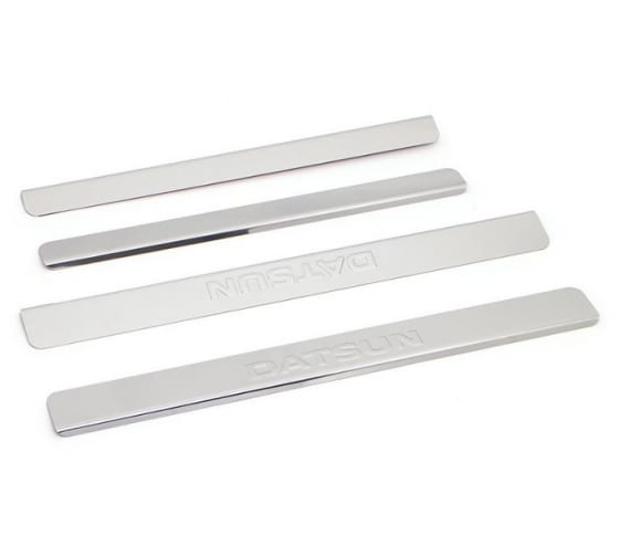 NPS052 — Накладки внутренних порогов DATSUN ONDO, MIDO нерж сталь кт 4 шт DOLLEX NPS052 DOLLEX