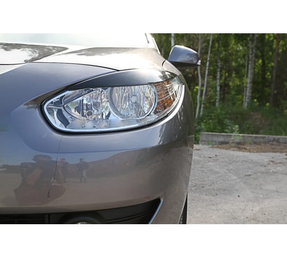 RERF015500 — Накладкиреснички на передние фары русская артель для RENAULT FLUENCE 20092012 гв RERF015500 РУССКАЯ АРТЕЛЬ