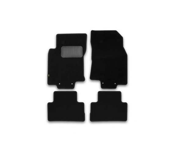 KLEVER02365601210KH — Коврики салона NISSAN QASHQAI 2014 г.в. текстильные черный KLEVER STANDARD (4 шт.) KLEVER