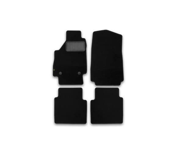 KLEVER02523101210KH — Коврики салона LADA 4X4 3D 2009 г.в. текстильные черный KLEVER STANDARD (4 шт.) KLEVER