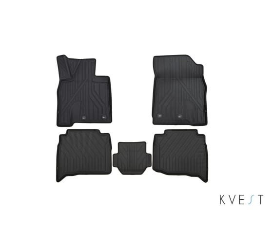 PRSKOCTAV13G02X55 — Коврики в салон KVEST LEXUS LX, 3D, 2015, 5 шт KVESTLEX00002KG AUTOFAMILY