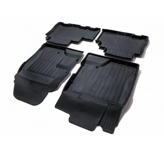 PRCHCAP06G02054 — Коврики резиновые в салон 3D PREMIUM для CHEVROLET CAPTIVA (20062016) SRTK