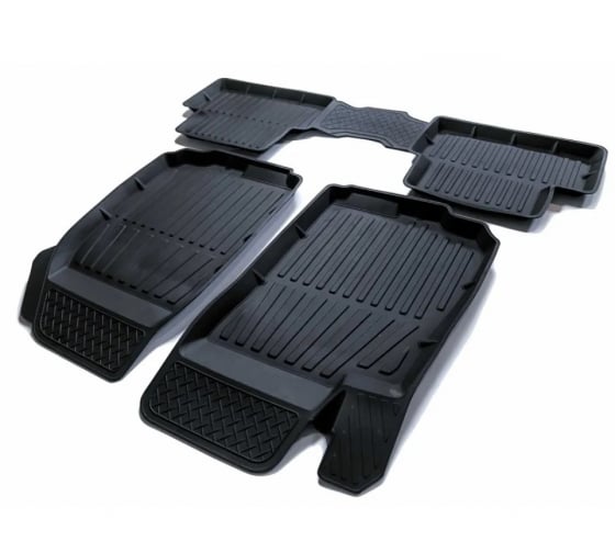 PRCHCOB11G02X44 — Коврики резиновые в салон 3D PREMIUM для CHEVROLET сOBALT (20112015) SRTK
