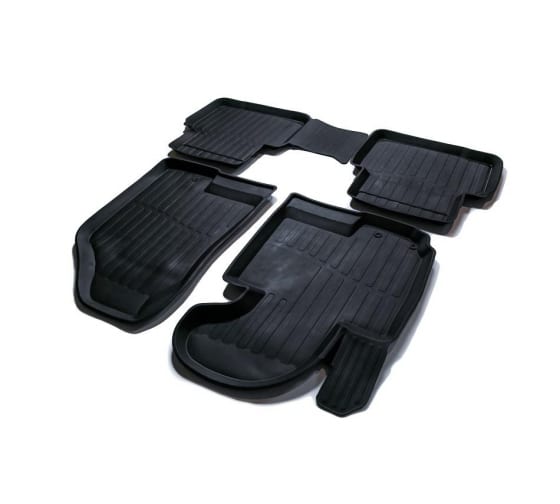 PRHYIX3510G02020 — Коврик салона HYUNDAI IX35 (1015) 3D резина черный (4 предм.) PREMIUM SRTK SRTK