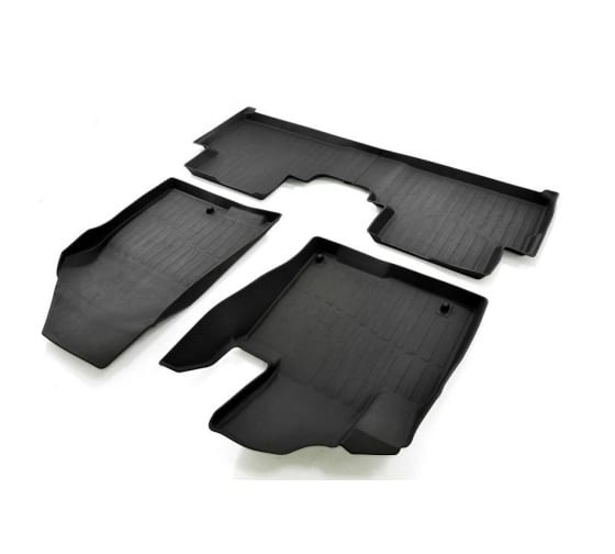 PRHYSAN18G02X88 — Коврик салона HYUNDAI SANTA FE 4 (18) 3D резина черный (4шт.) PREMIUM SRTK SRTK