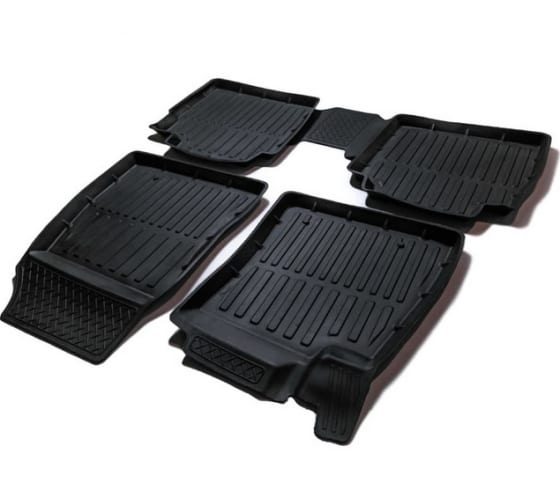 PRNSTI15G02070 — Коврики резиновые в салон 3D PREMIUM для NISSAN TIIDA (2015) SRTK