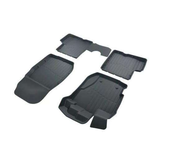 PRRNDUST17G02X35 — Коврик салона RENAULT DUSTER 2WD/4WD  3D резина черный (4 предм.) PREMIUM SRTK SRTK