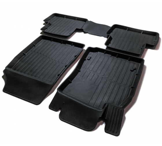 PRRNMEG08G02034 — Коврики резиновые в салон 3D PREMIUM для RENAULT MEGANE III (20082016 SRTK