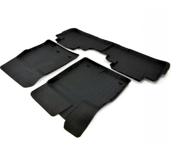 PRTYHI13G02X72 — Коврики резиновые в салон 3D PREMIUM для TOYOTA HIGHLANDER (2013) SRTK