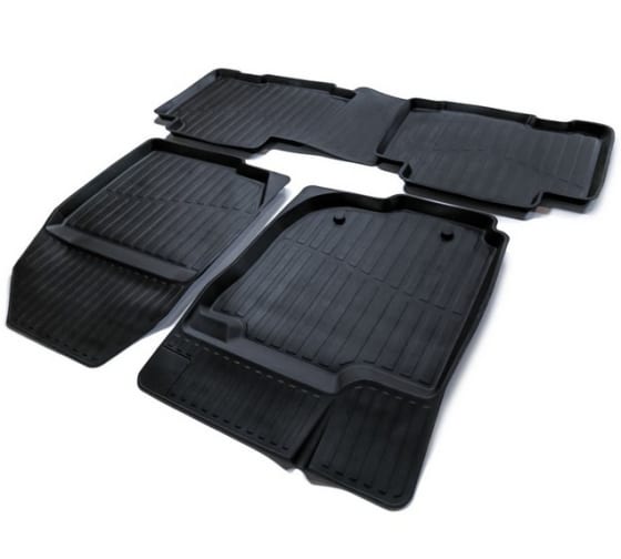 PRTYRAV13G02X15 — Коврики резиновые в салон 3D PREMIUM для TOYOTA RAV4  (2013) SRTK