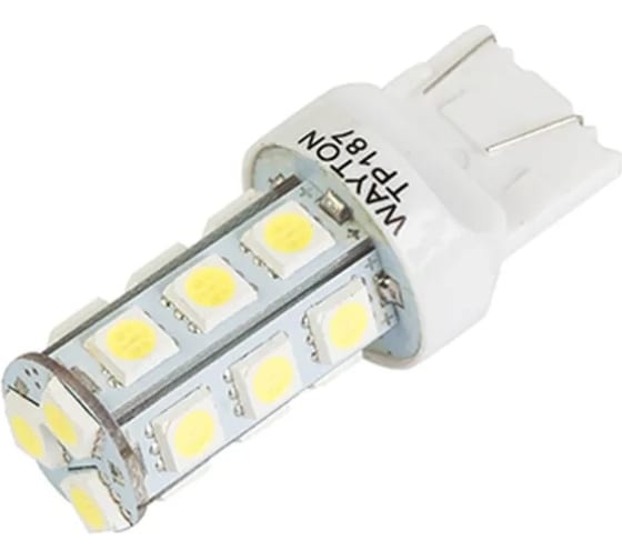 1109019 — Светодиоды TP187 12V (T20/W21/5W/ 7443) блистер 1шт WAYTON