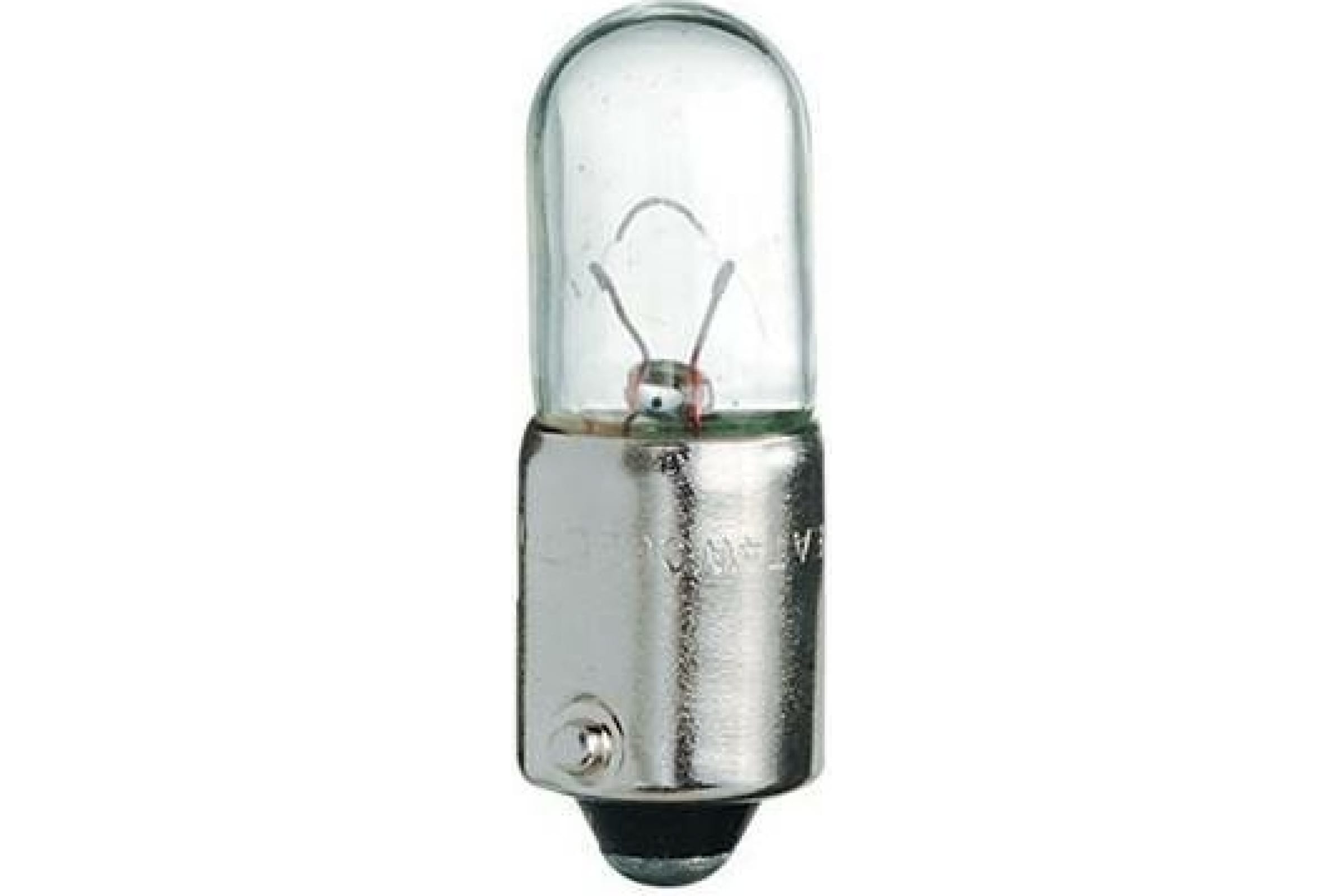 93108001 — Лампа TUNGSRAM T4W 12V миниатюрная 4 BA9S 2662, уп.блистер 1 шт. 93108001 TUNGSRAM