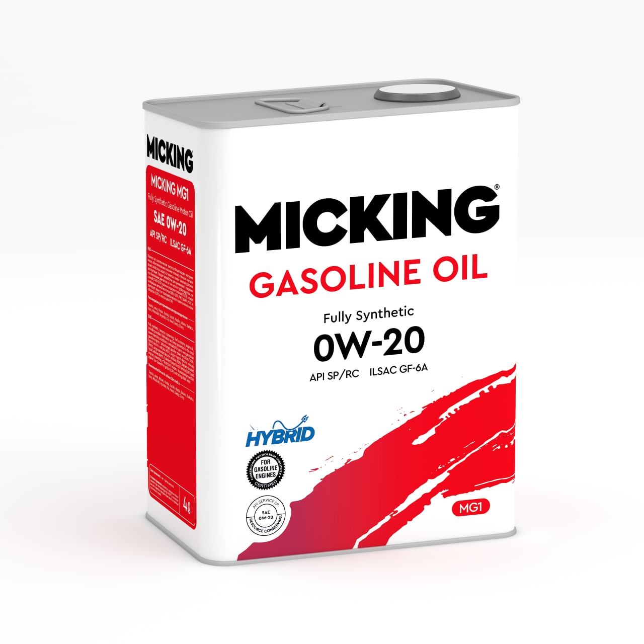 M2117 — Масло моторное MICKING MG1 синт. 0W-20 4л. MICKING