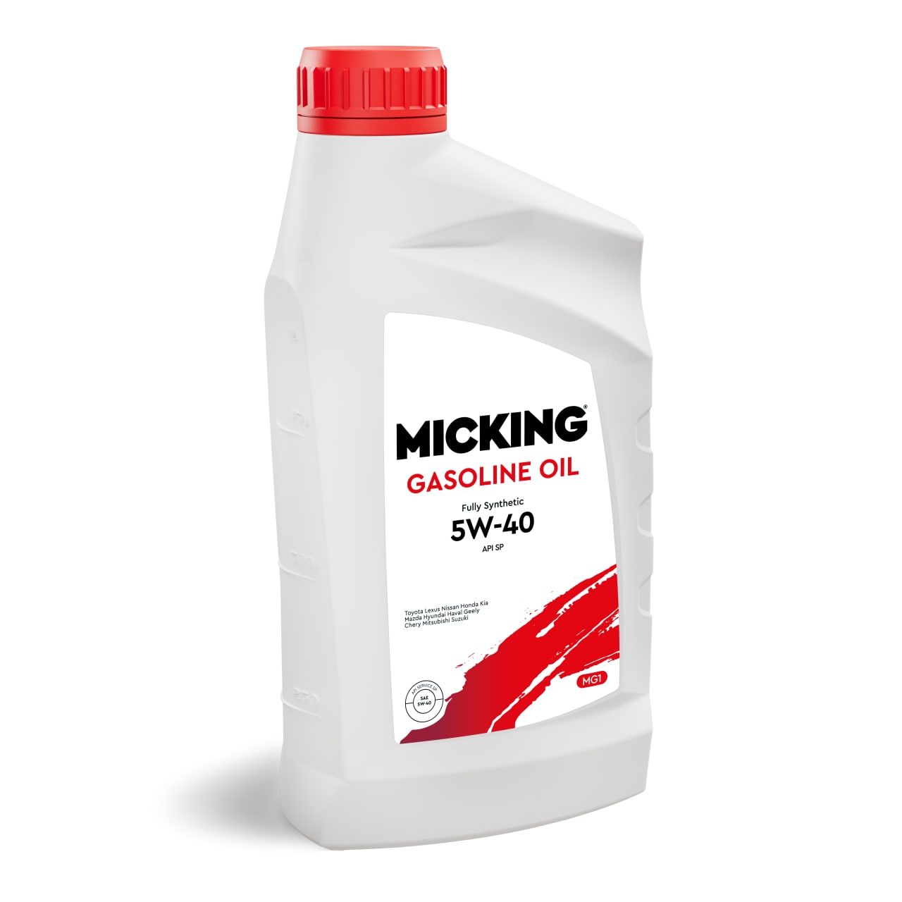 M2133 — Масло моторное MICKING GASOLINE OIL MG1 5W-40 SP SYNTH. 1л. MICKING